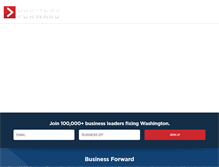 Tablet Screenshot of businessfwd.org